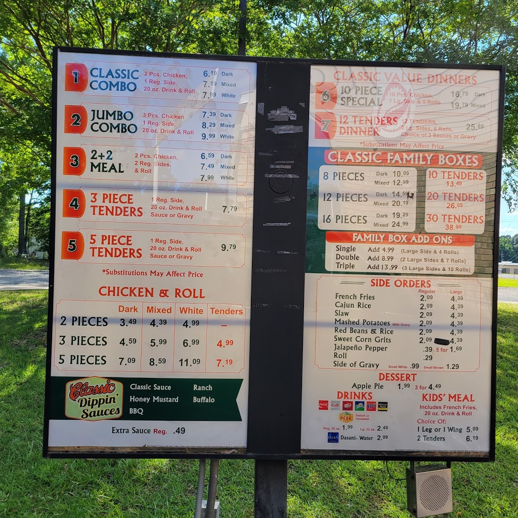 Southern Classic Chicken | restaurant | 1010 E Georgia Ave, Ruston, LA 71270, USA | 3182514040 OR +1 318-251-4040