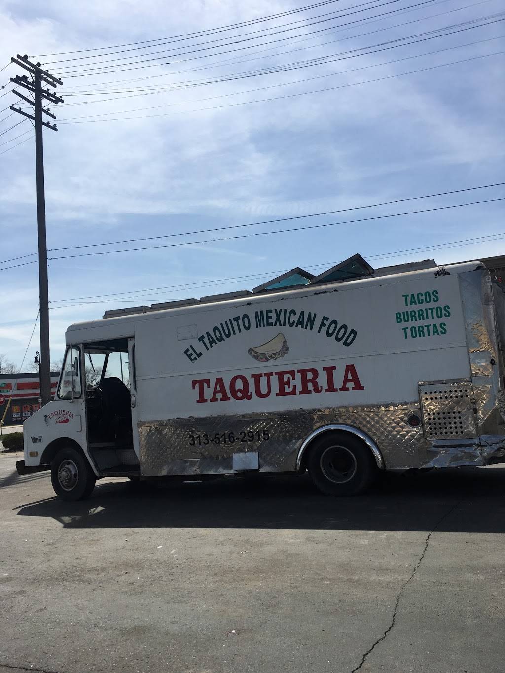 El Taquito Taco Truck | restaurant | 1930 Military St, Detroit, MI 48209, USA | 3135162915 OR +1 313-516-2915