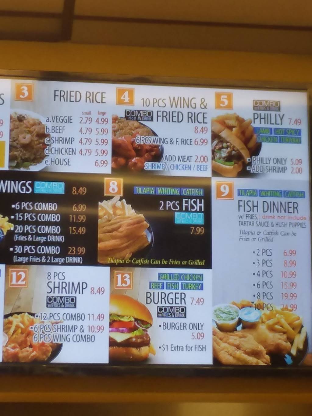 American Wings & Seafood | restaurant | 387 Cleveland Ave SW # 1, Atlanta, GA 30315, USA | 4044775588 OR +1 404-477-5588