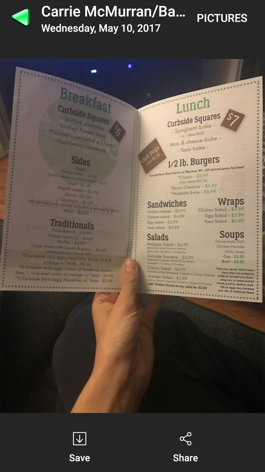 Charlenes Curbside Cafe | restaurant | 7673 Bluebush Rd, Maybee, MI 48159, USA | 7347338566 OR +1 734-733-8566