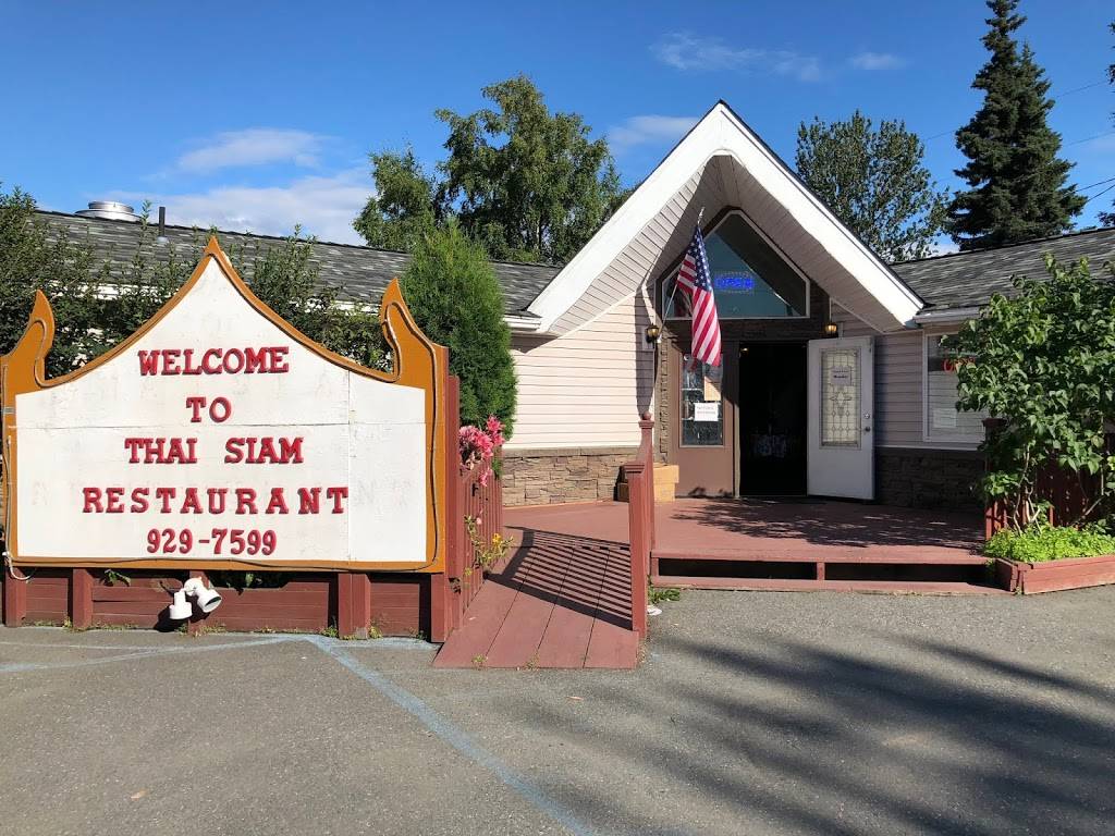 Thai Siam | restaurant | 3801 Lois Dr, Anchorage, AK 99517, USA | 9079297599 OR +1 907-929-7599