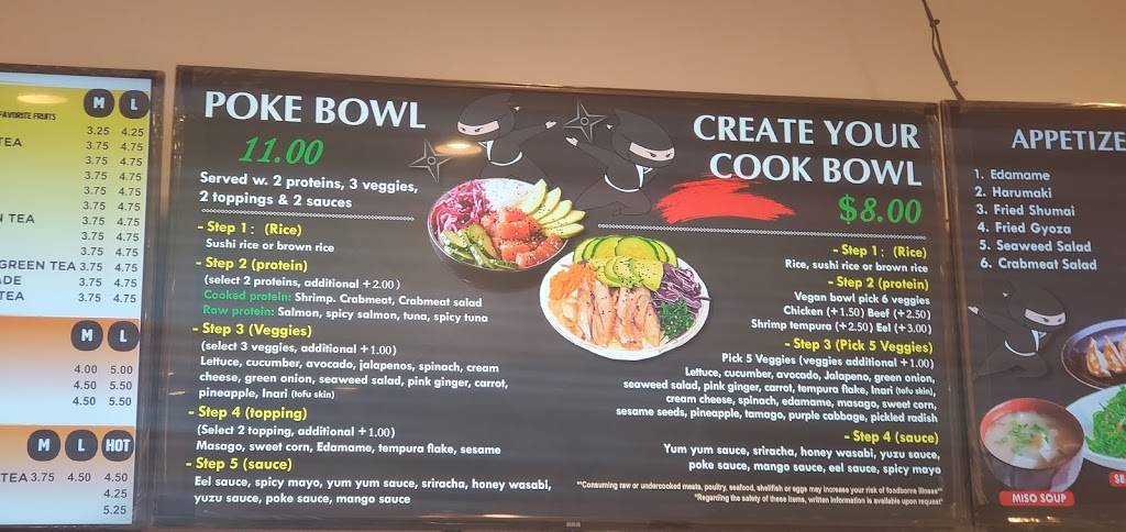 Ninja Cafe | restaurant | 5815 Samet Dr, High Point, NC 27265, USA | 3367813233 OR +1 336-781-3233