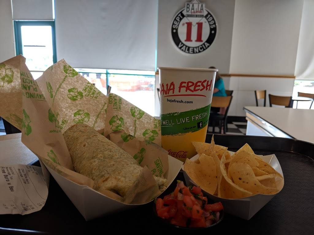 Baja Fresh Mexican Grill | restaurant | 23630 Valencia Blvd, Valencia, CA 91355, USA | 6612546060 OR +1 661-254-6060