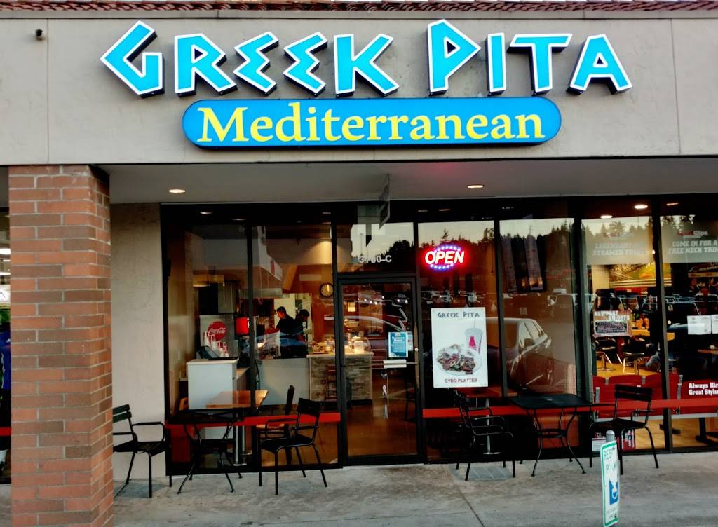 Greek Pita | restaurant | 3700 Factoria Blvd SE C, Bellevue, WA 98006, USA | 4254293044 OR +1 425-429-3044
