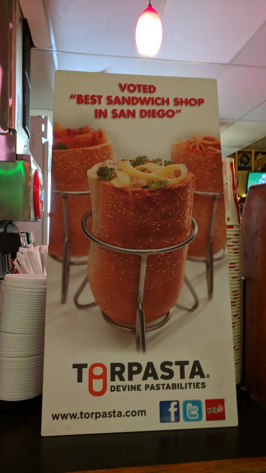 Devine Pastabilities, Torpasta of San Diego | restaurant | 3545 Midway Dr E, San Diego, CA 92110, USA | 6195235441 OR +1 619-523-5441