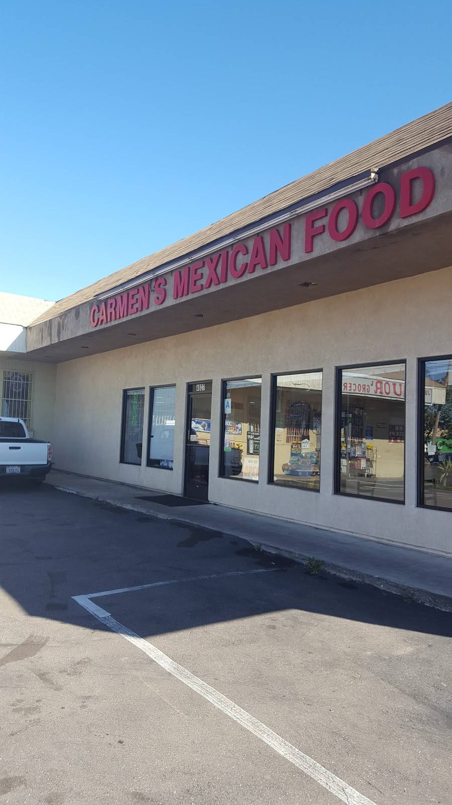 Carmens Mexican Food | restaurant | 4937 Diane Ave, San Diego, CA 92117, USA | 8582926018 OR +1 858-292-6018