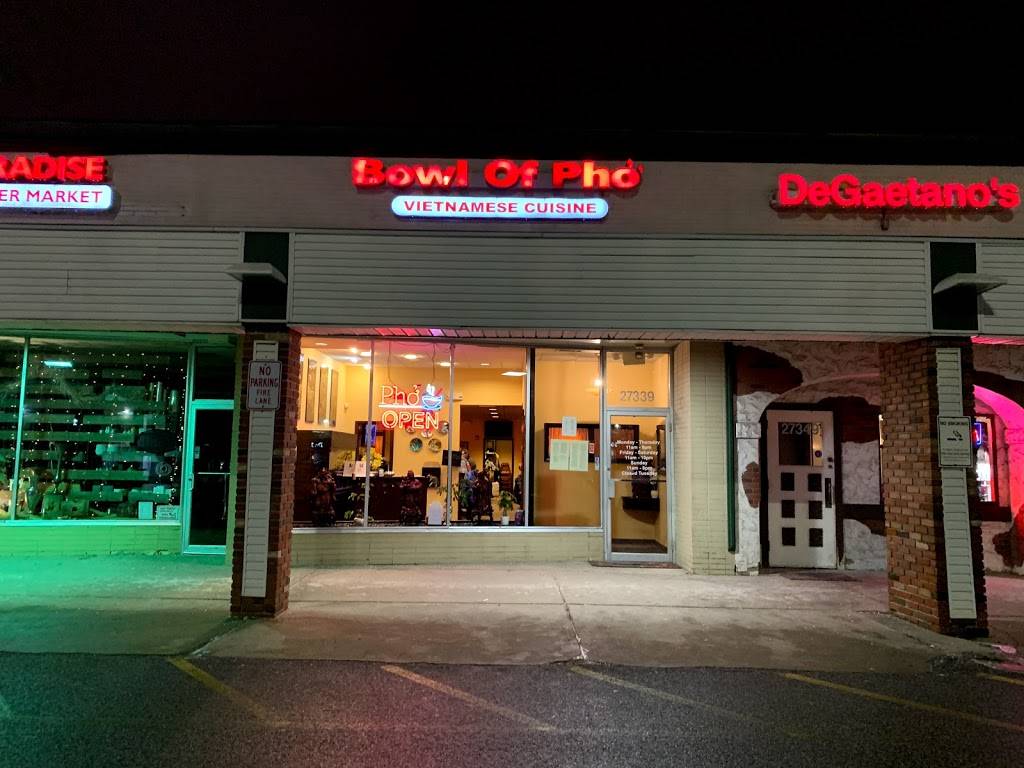 Bowl of Pho | restaurant | 27339 Chagrin Blvd, Woodmere, OH 44122, USA | 2168311730 OR +1 216-831-1730
