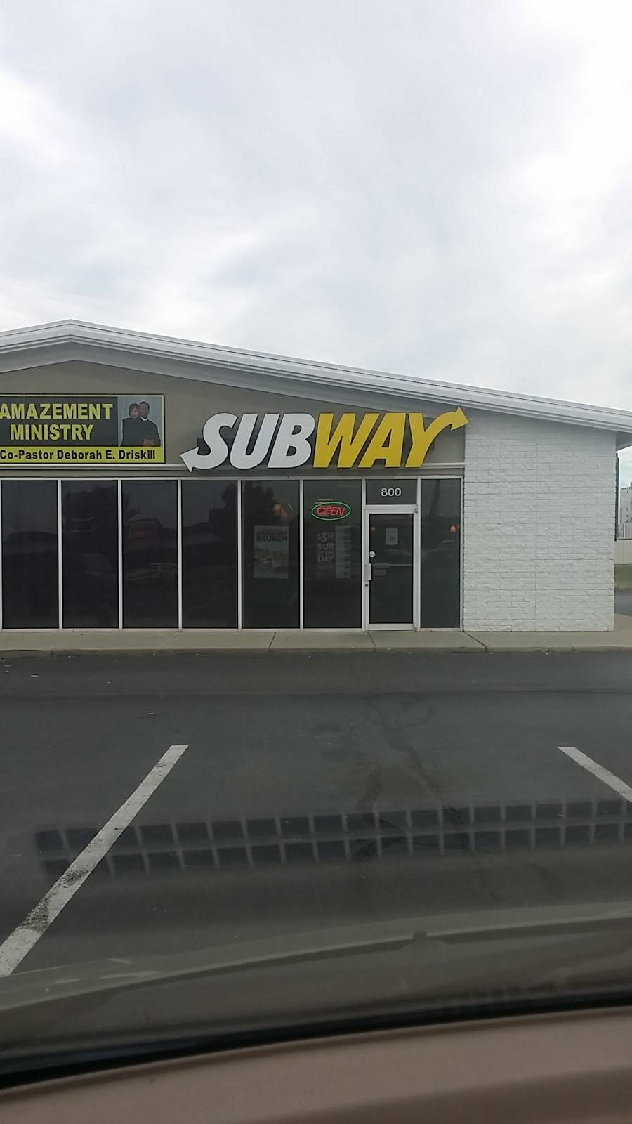 Subway | restaurant | 2241 Crowne Point Pl #800, Sharonville, OH 45241, USA | 5137727250 OR +1 513-772-7250