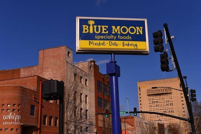 Blue Moon Specialty Foods | restaurant | 130 S Church St, Spartanburg, SC 29306, USA | 8645862344 OR +1 864-586-2344