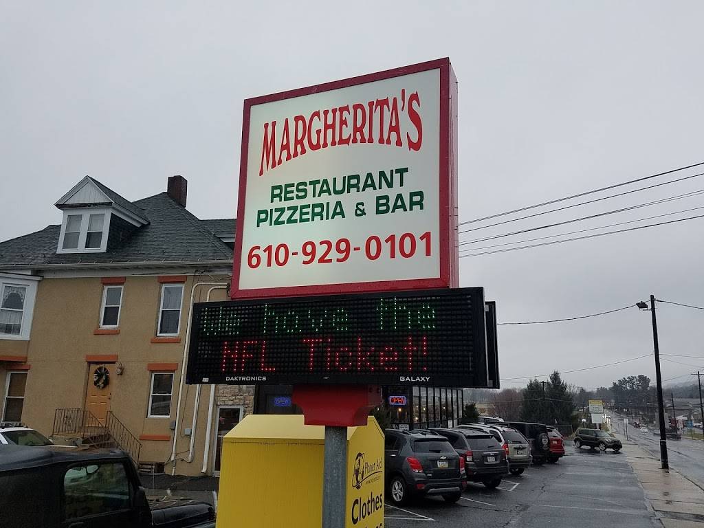 Margherita Pizzeria | restaurant | 3600 Kutztown Rd, Reading, PA 19605, USA | 6109290101 OR +1 610-929-0101