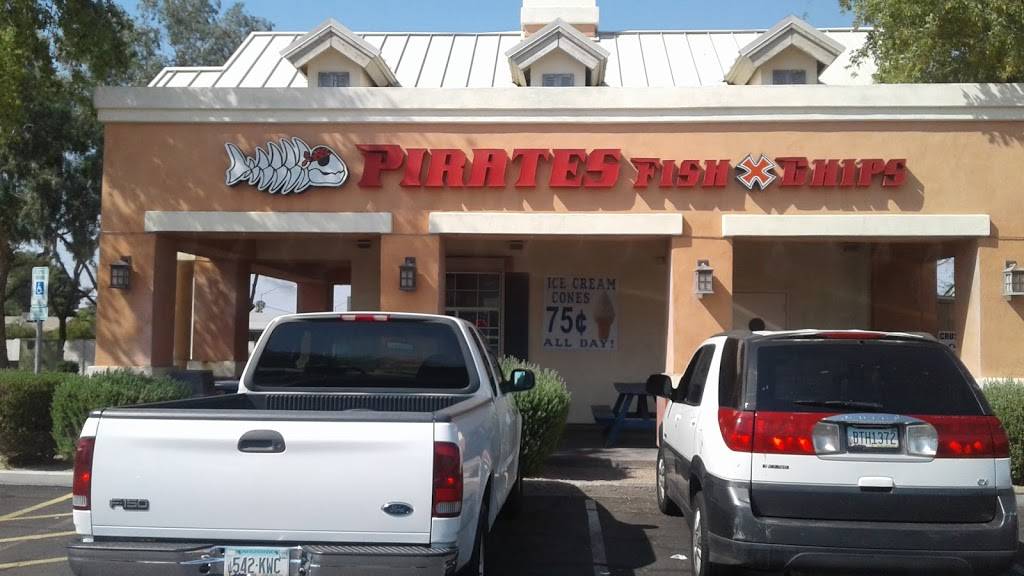 Pirates Fish & Chips | restaurant | 441 N Lindsay Rd, Mesa, AZ 85213, USA | 4808341288 OR +1 480-834-1288