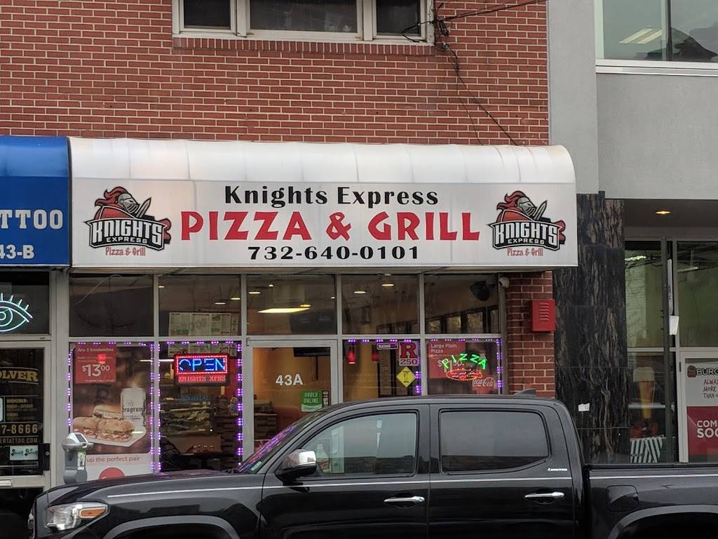 Knights Express Pizza & Grill | restaurant | 43A Easton Ave, New Brunswick, NJ 08901, USA | 7326400101 OR +1 732-640-0101