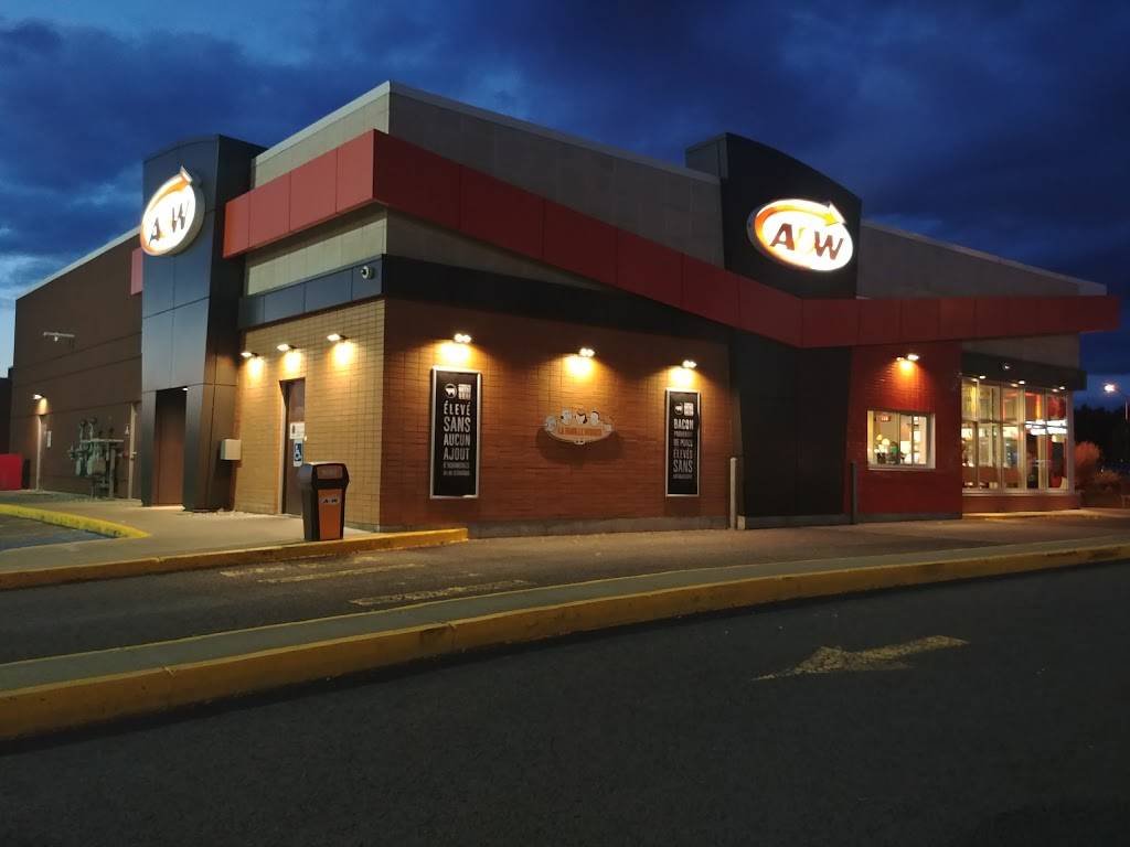 A&W Canada | restaurant | 3321 Rue du Carrefour, Québec, QC G1C 7E1, Canada | 4186611331 OR +1 418-661-1331