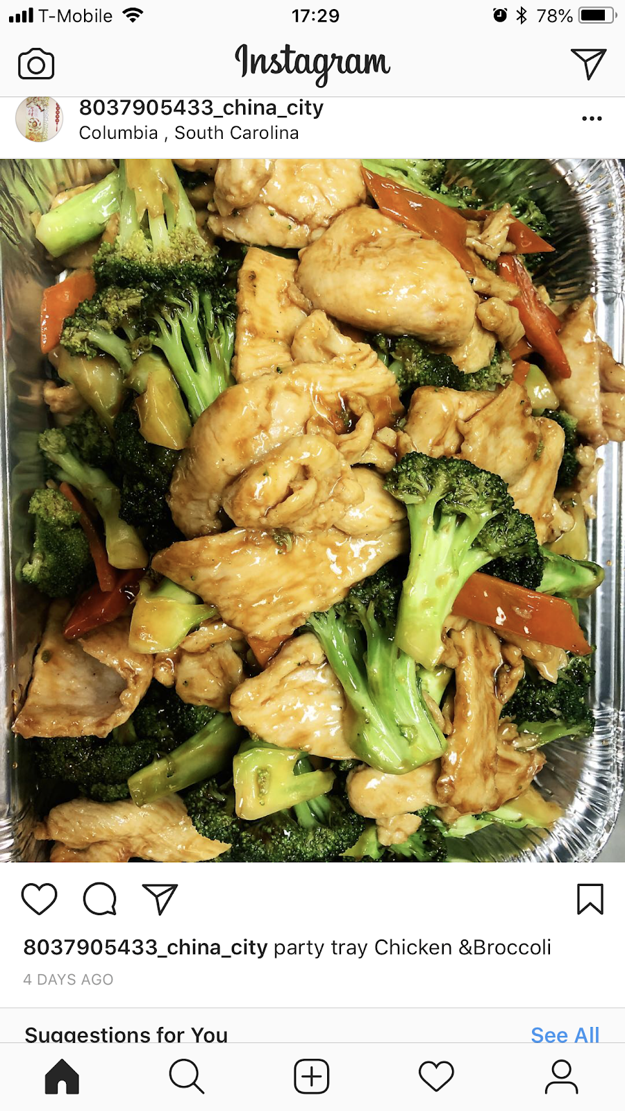 CHINA CITY | restaurant | 5496 Forest Dr ste c, Columbia, SC 29206, USA | 8037905433 OR +1 803-790-5433