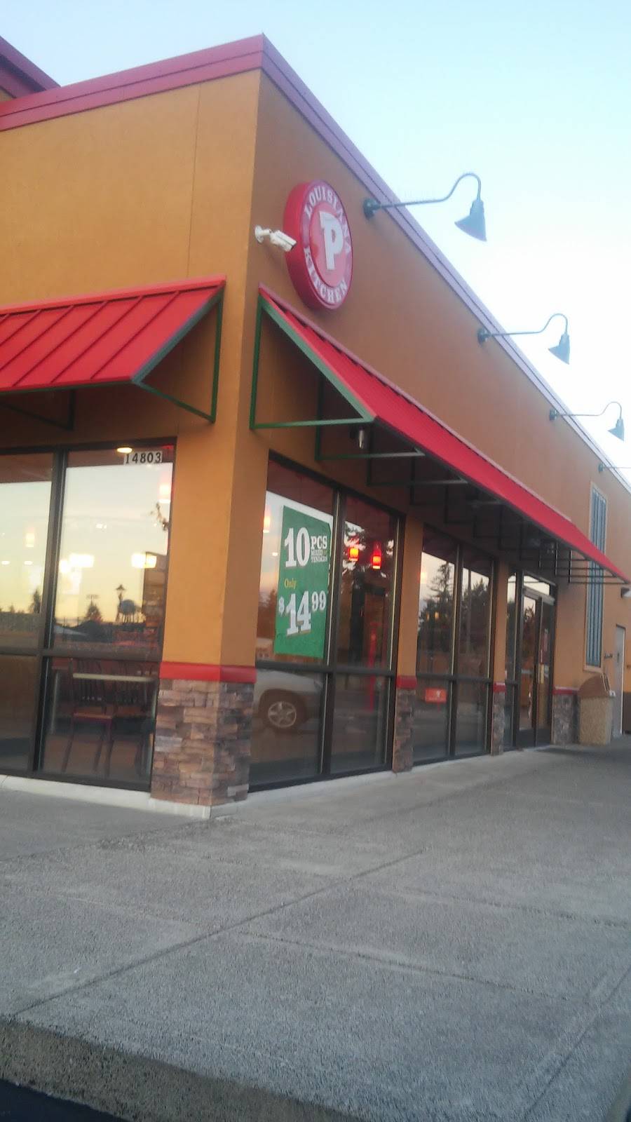 Popeyes Louisiana Kitchen | restaurant | 16420 Meridian E, Puyallup, WA 98375, USA | 2534350850 OR +1 253-435-0850