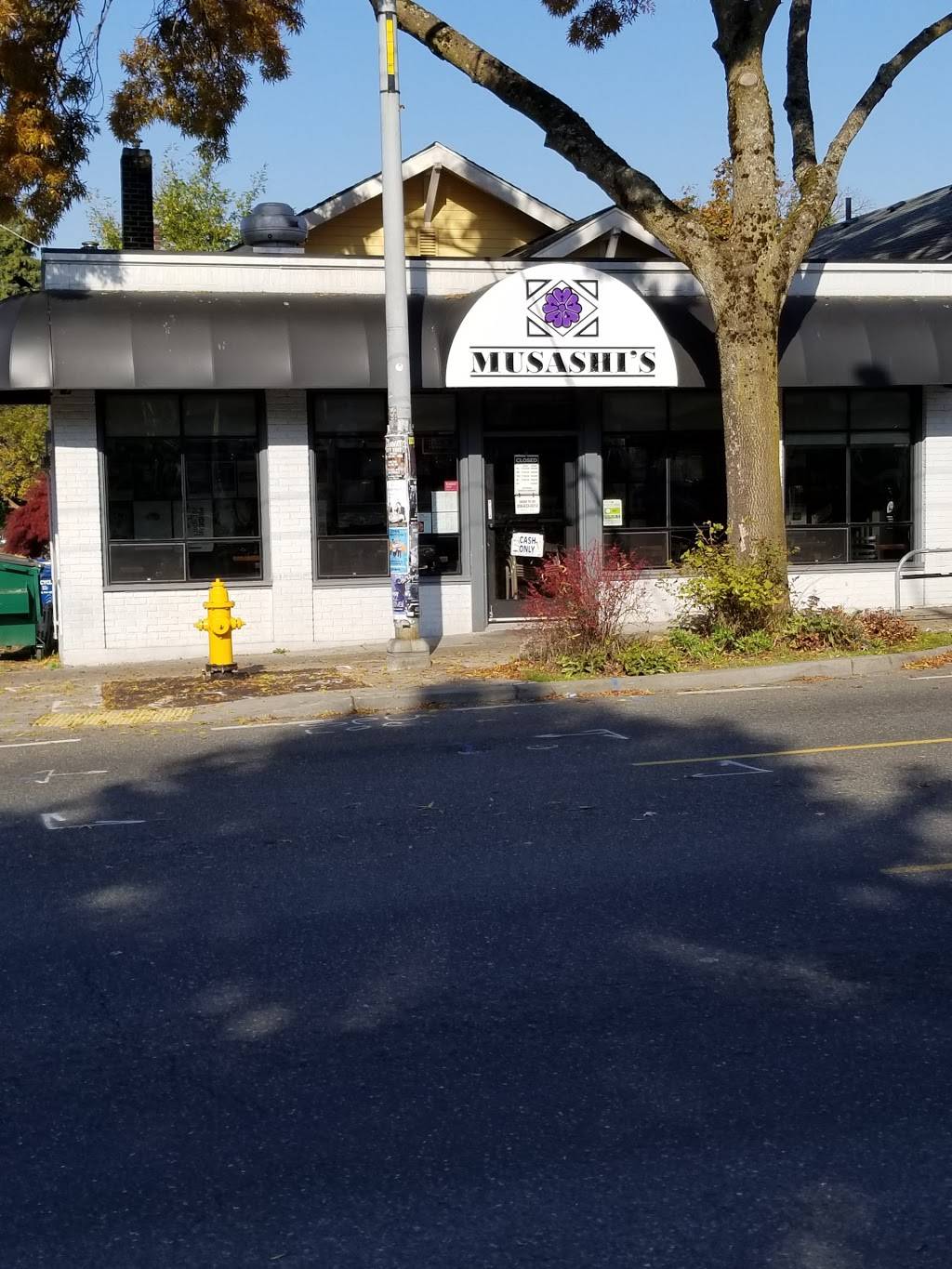 Musashis | restaurant | 1400 N 45th St, Seattle, WA 98103, USA | 2066330212 OR +1 206-633-0212