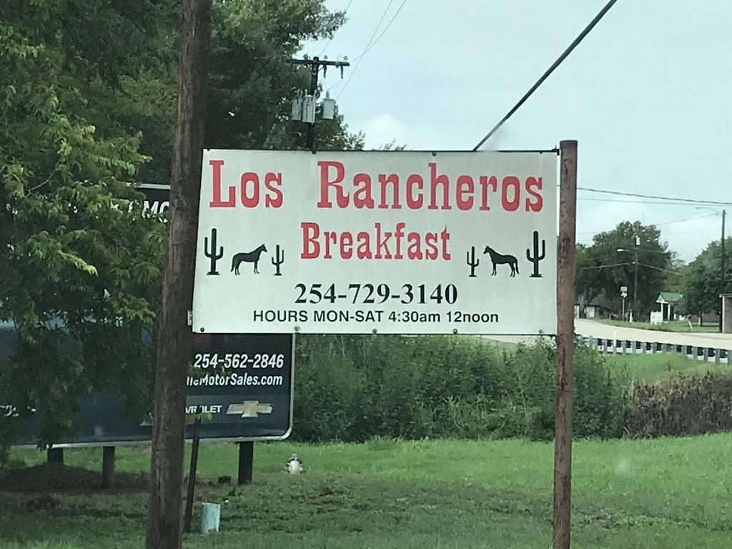 Los Rancheros Breakfast | restaurant | 704 N Ellis St, Groesbeck, TX 76642, USA | 2547293140 OR +1 254-729-3140