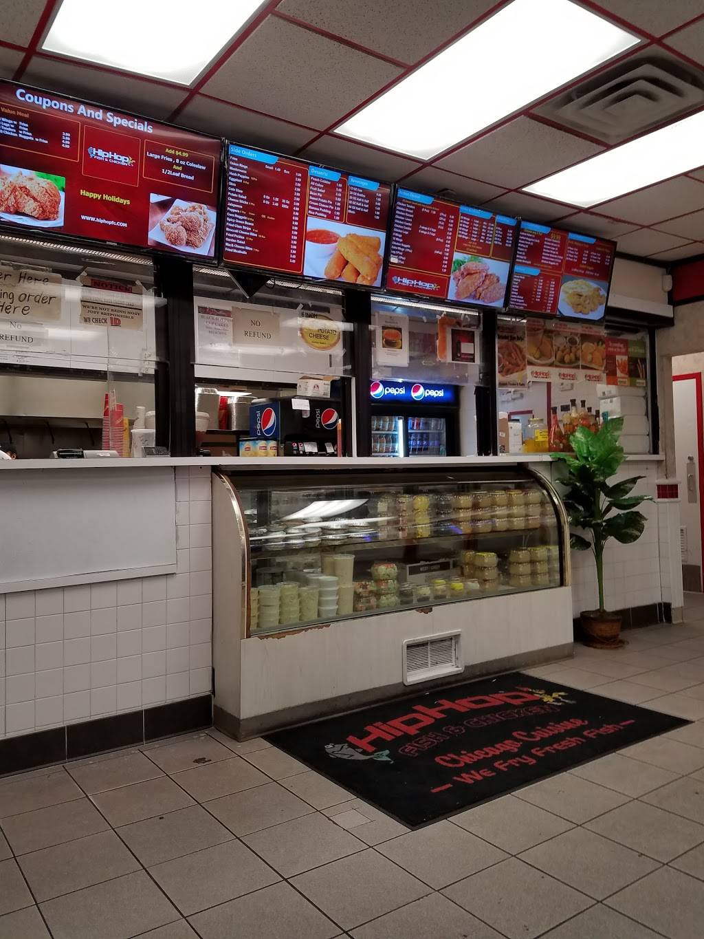 Hip Hop Fish & Chicken | restaurant | 3300 Reisterstown Rd, Baltimore, MD 21215, USA | 4104662727 OR +1 410-466-2727