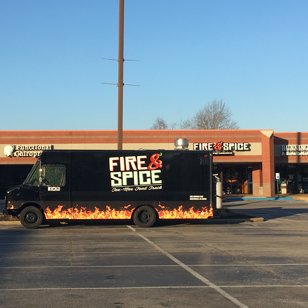 Fire & Spice Food Truck | restaurant | 11220 S Memorial Pkwy, Huntsville, AL 35803, USA | 2564572094 OR +1 256-457-2094