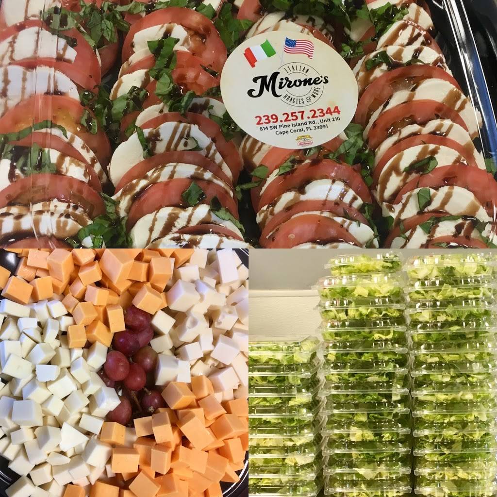 Mirone’s Italian Hoagies & more | restaurant | 814 SW Pine Island Rd Unit 210, Cape Coral, FL 33991, USA | 2392572344 OR +1 239-257-2344