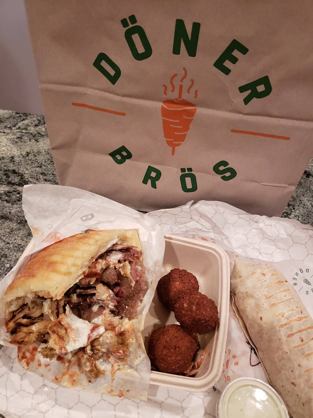 Döner Brös | restaurant | 3204 St Paul St, Baltimore, MD 21218, USA | 8443667277 OR +1 844-366-7277