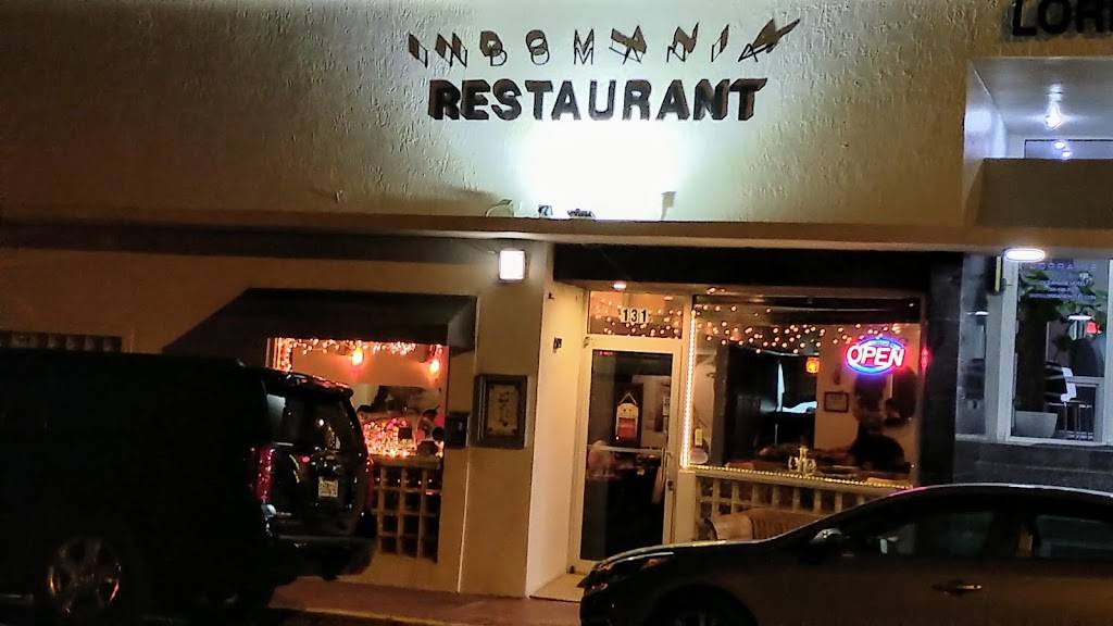 Indomania Restaurant | restaurant | 131 26th St, Miami Beach, FL 33140, USA | 3055356332 OR +1 305-535-6332