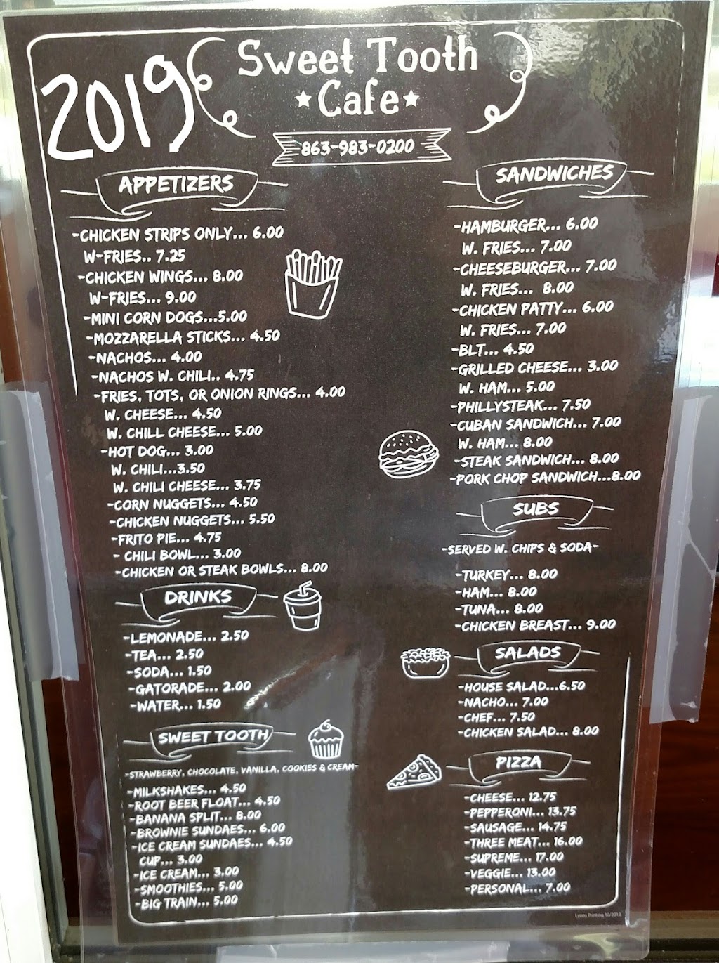 Sweet Tooth | restaurant | 34751 Frank e Billie Drive, Clewiston, FL 33440, USA | 8639830200 OR +1 863-983-0200