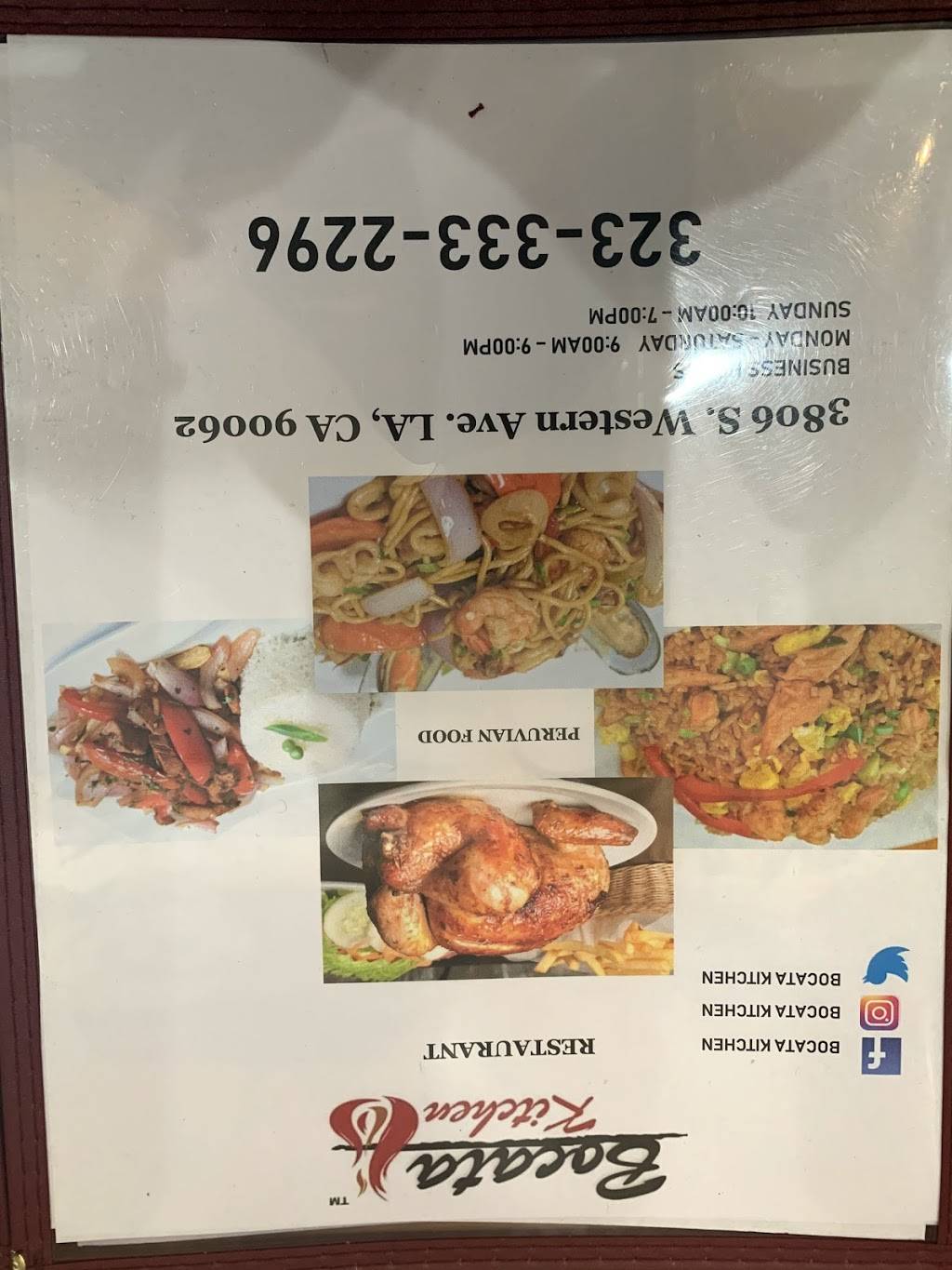 Bocata Kitchen | restaurant | 3806 S Western Ave, Los Angeles, CA 90062, USA | 3233332296 OR +1 323-333-2296