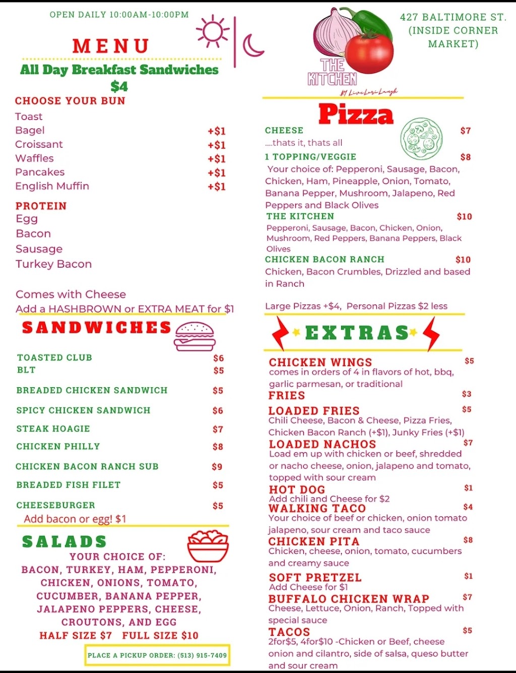 The Kitchen | restaurant | 427 Baltimore St, Middletown, OH 45044, USA | 5139157409 OR +1 513-915-7409