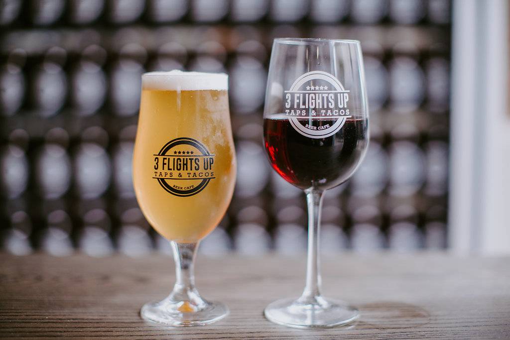 3 Flights Up Taps & Tacos | restaurant | 2832 Eldorado Pkwy # 212, Little Elm, TX 75068, USA | 2146181631 OR +1 214-618-1631