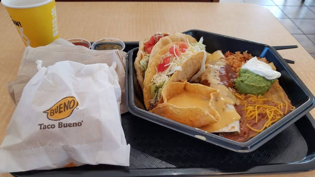 Taco Bueno | restaurant | 7940 N Central Expy, Dallas, TX 75206, USA | 2143611124 OR +1 214-361-1124
