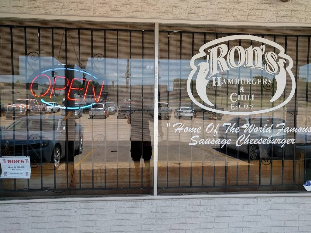 Rons Hamburgers & Chili | restaurant | 1545 S Sheridan Rd, Tulsa, OK 74136, USA | 9188321911 OR +1 918-832-1911