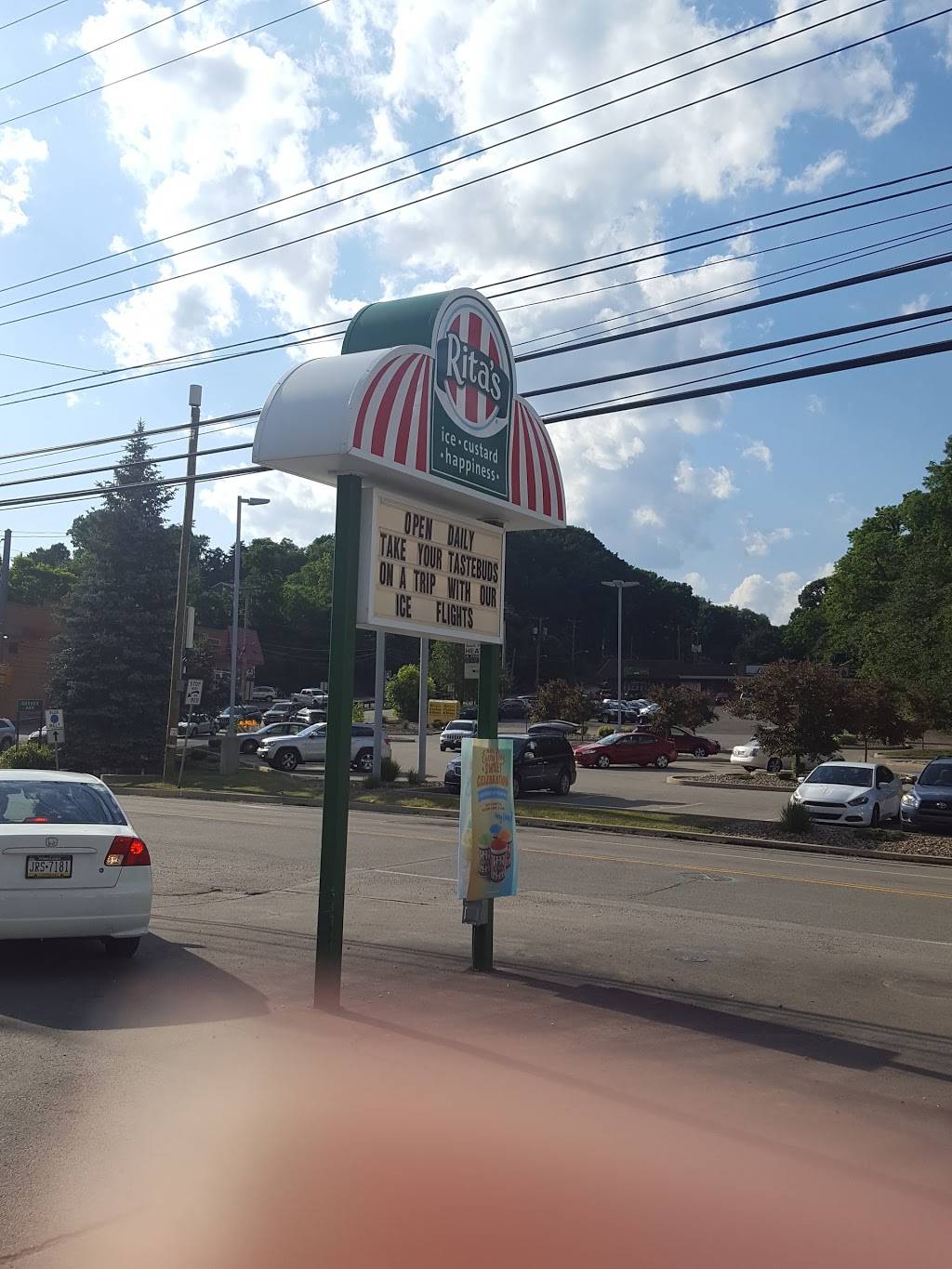 Ritas Italian Ice & Frozen Custard | restaurant | 427 McNeilly Rd, Pittsburgh, PA 15226, USA | 4125631577 OR +1 412-563-1577