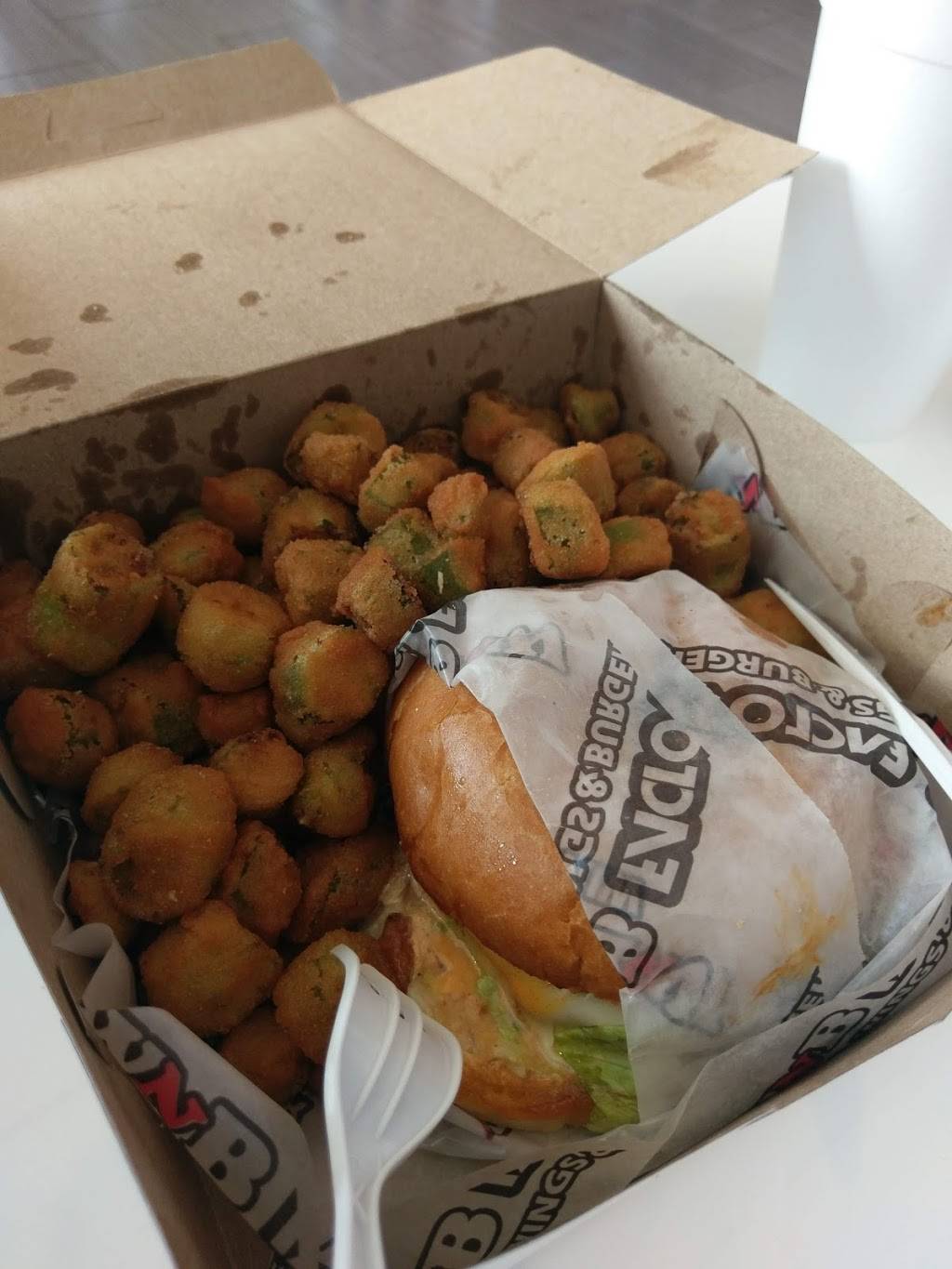 #21 WNB Factory - Wings & Burger | restaurant | 1943 Jesse Jewell Pkwy #700, Gainesville, GA 30501, USA | 6786965443 OR +1 678-696-5443