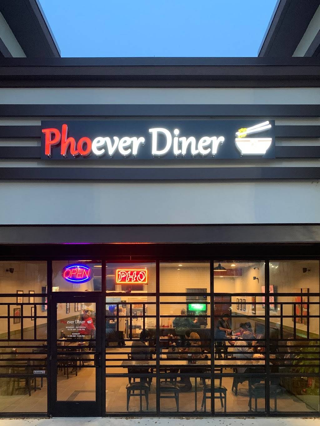 Phoever Diner | restaurant | 5725 Williams Dr Suite 110, Georgetown, TX 78633, USA | 5129487053 OR +1 512-948-7053
