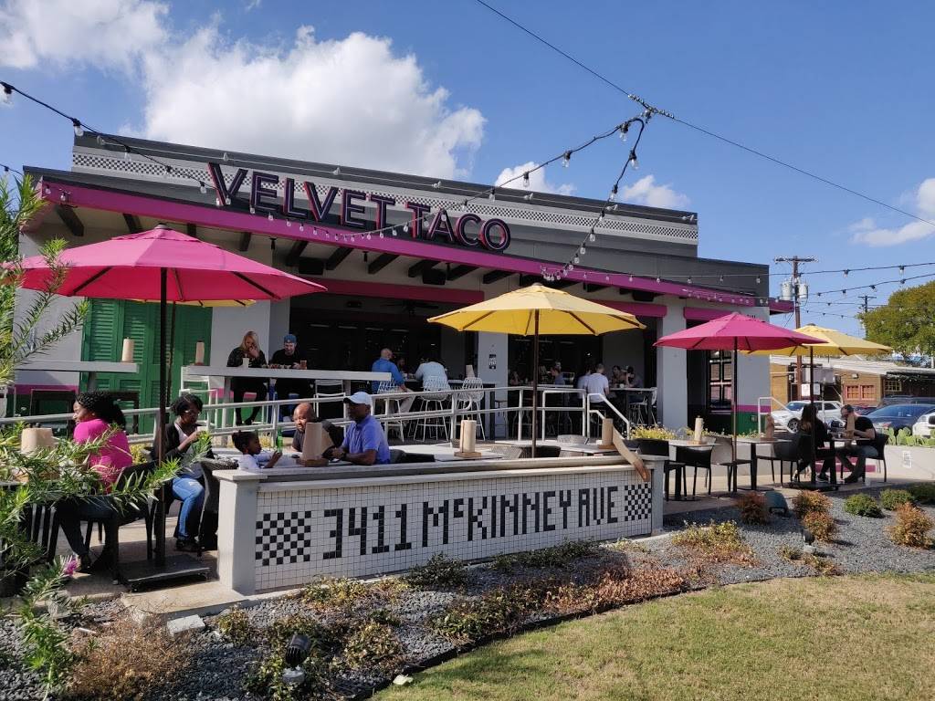 Velvet Taco | restaurant | 3411 McKinney Ave, Dallas, TX 75204, USA | 4698628226 OR +1 469-862-8226
