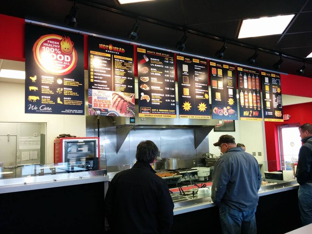 Hot Head Burritos | restaurant | 3340 Mineola Pike, Erlanger, KY 41018, USA | 8598691573 OR +1 859-869-1573