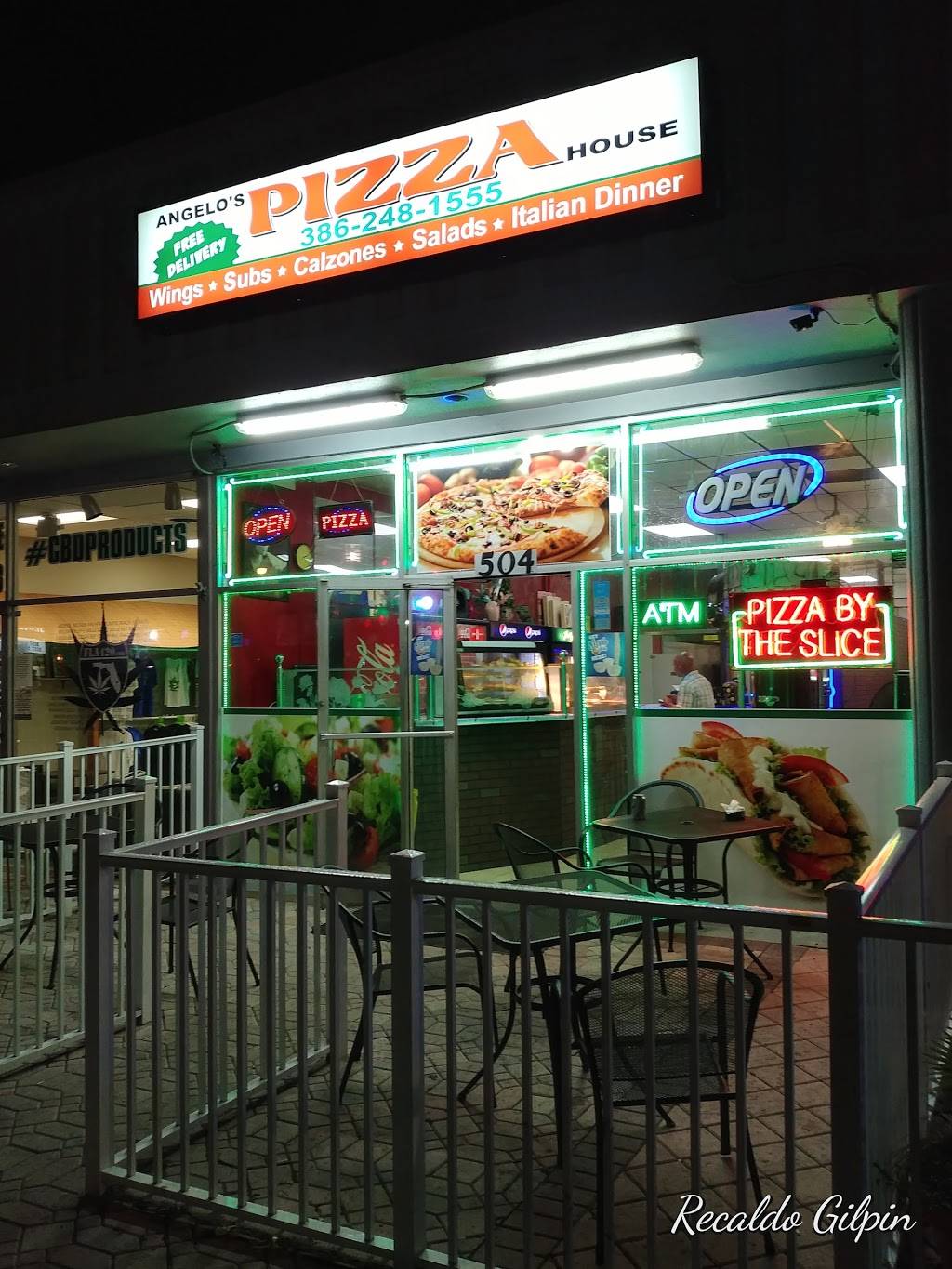 Angelos Pizza House | restaurant | 504 Seabreeze Blvd, Daytona Beach, FL 32118, USA | 3862481555 OR +1 386-248-1555