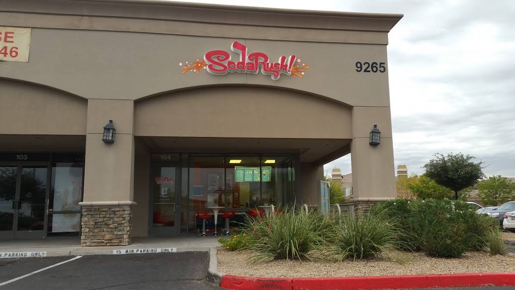 Soda Rush | restaurant | 9265 E Baseline Rd #104, Mesa, AZ 85209, USA | 4809866180 OR +1 480-986-6180