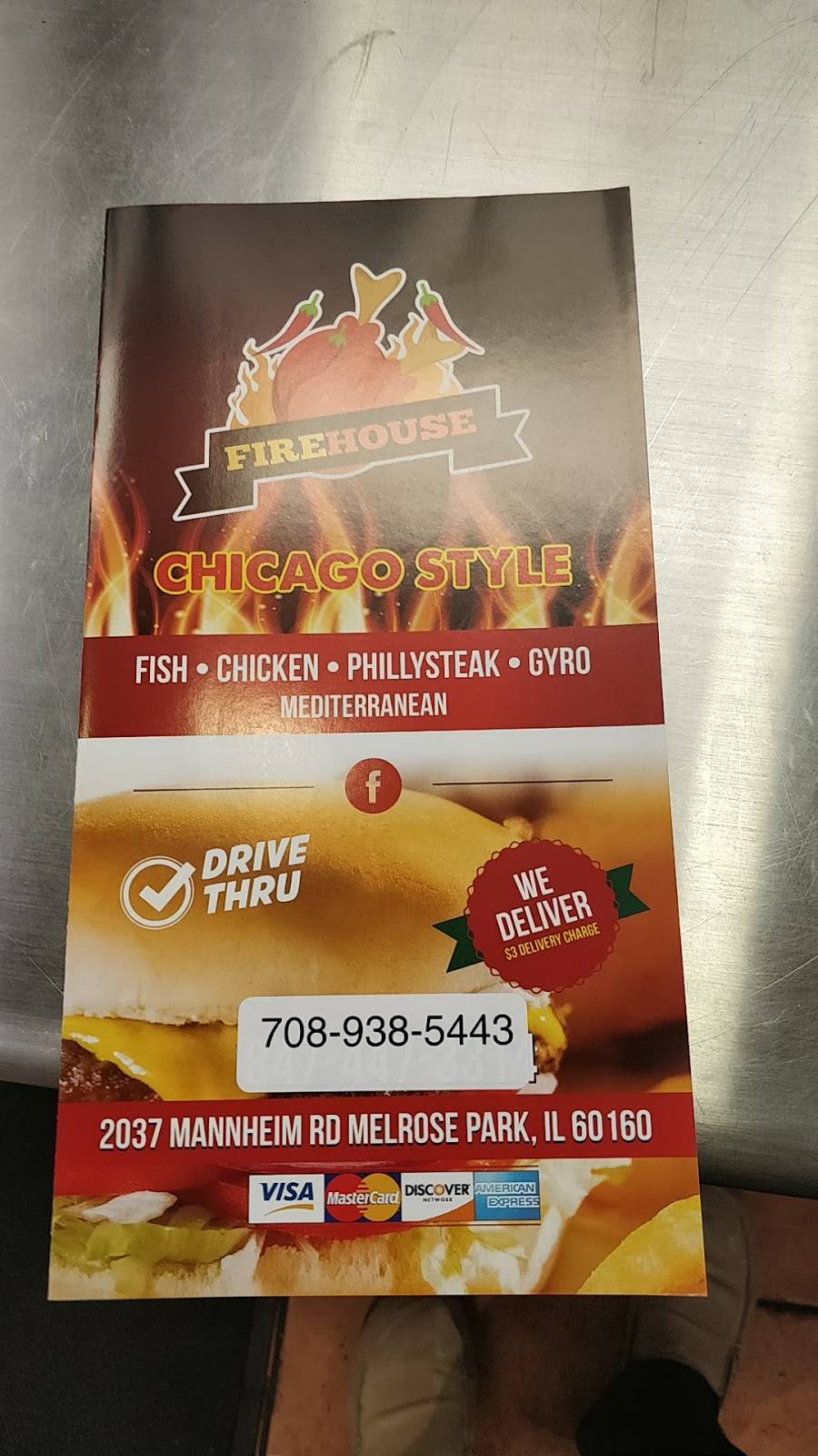 Firehouse Chicago Style | restaurant | Melrose Park, IL 60160, USA | 7089385443 OR +1 708-938-5443