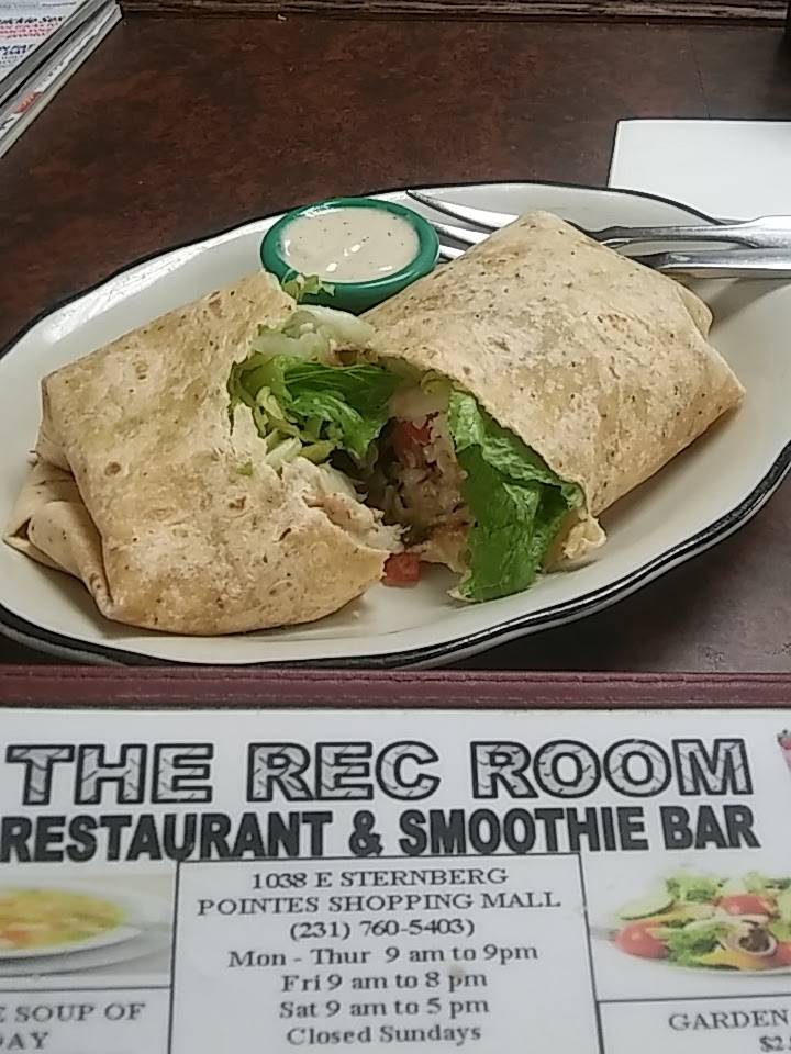 The Rec Room (Restaurant & Shake/Smoothie Bar) | restaurant | 1038 E Sternberg Rd, Muskegon, MI 49444, USA | 2317605403 OR +1 231-760-5403