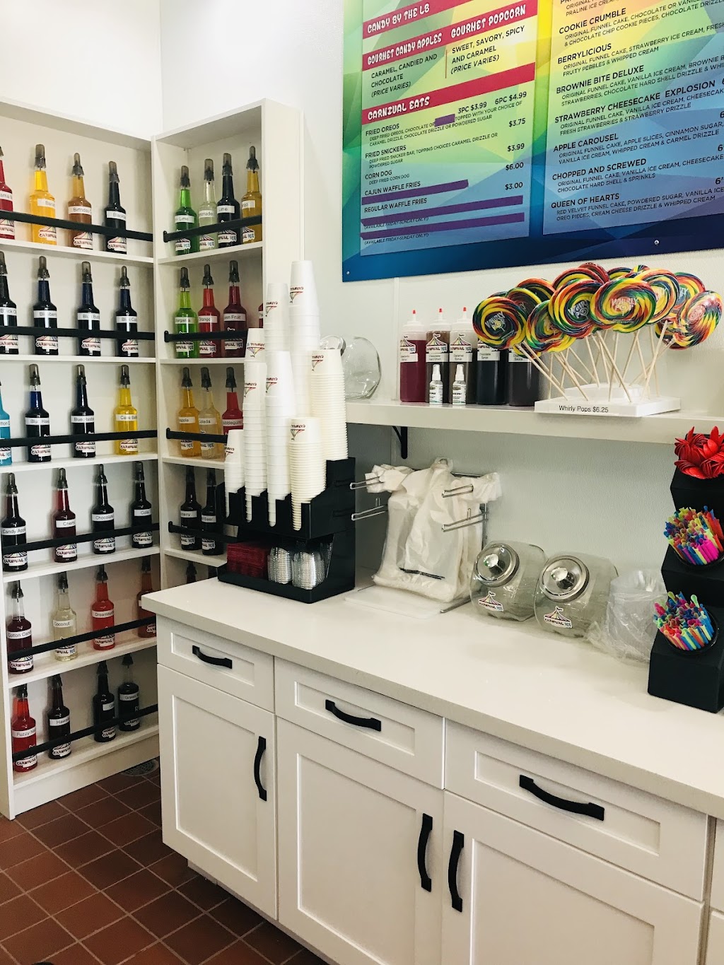 Carnival Ice Eatz N Treatz | restaurant | 5121 Collin McKinney Pkwy Suite 200, McKinney, TX 75070, USA | 2145928164 OR +1 214-592-8164