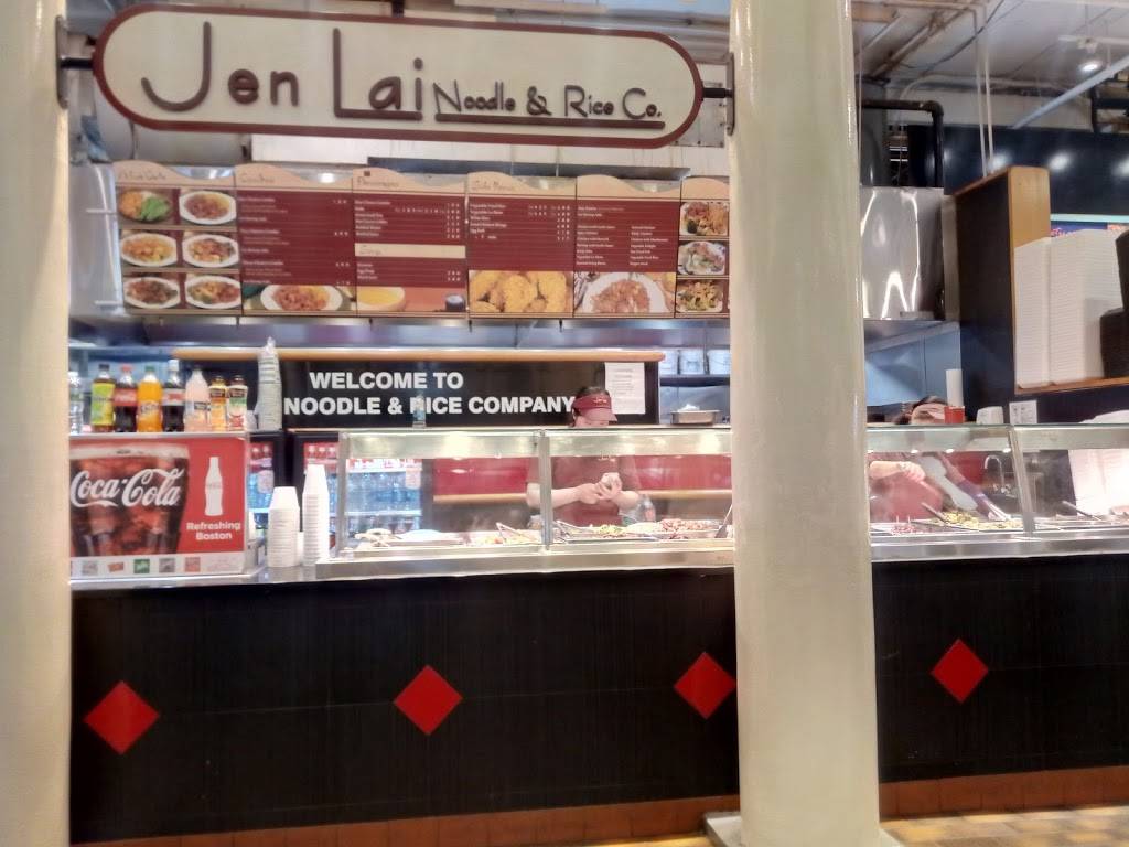 Jen Lai Noodle & Rice Co | restaurant | 1 S Market St, Boston, MA 02109, USA | 6177424826 OR +1 617-742-4826