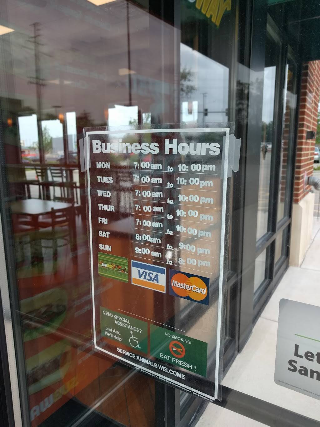 Subway Restaurants | restaurant | 70 S Waukegan Rd #85, Deerfield, IL 60015, USA | 8472059991 OR +1 847-205-9991