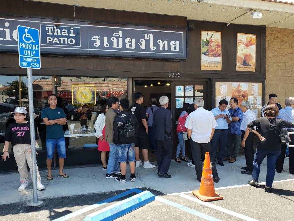 Thai Patio | restaurant | 5273 Hollywood Blvd, Los Angeles, CA 90027, USA | 3234663894 OR +1 323-466-3894