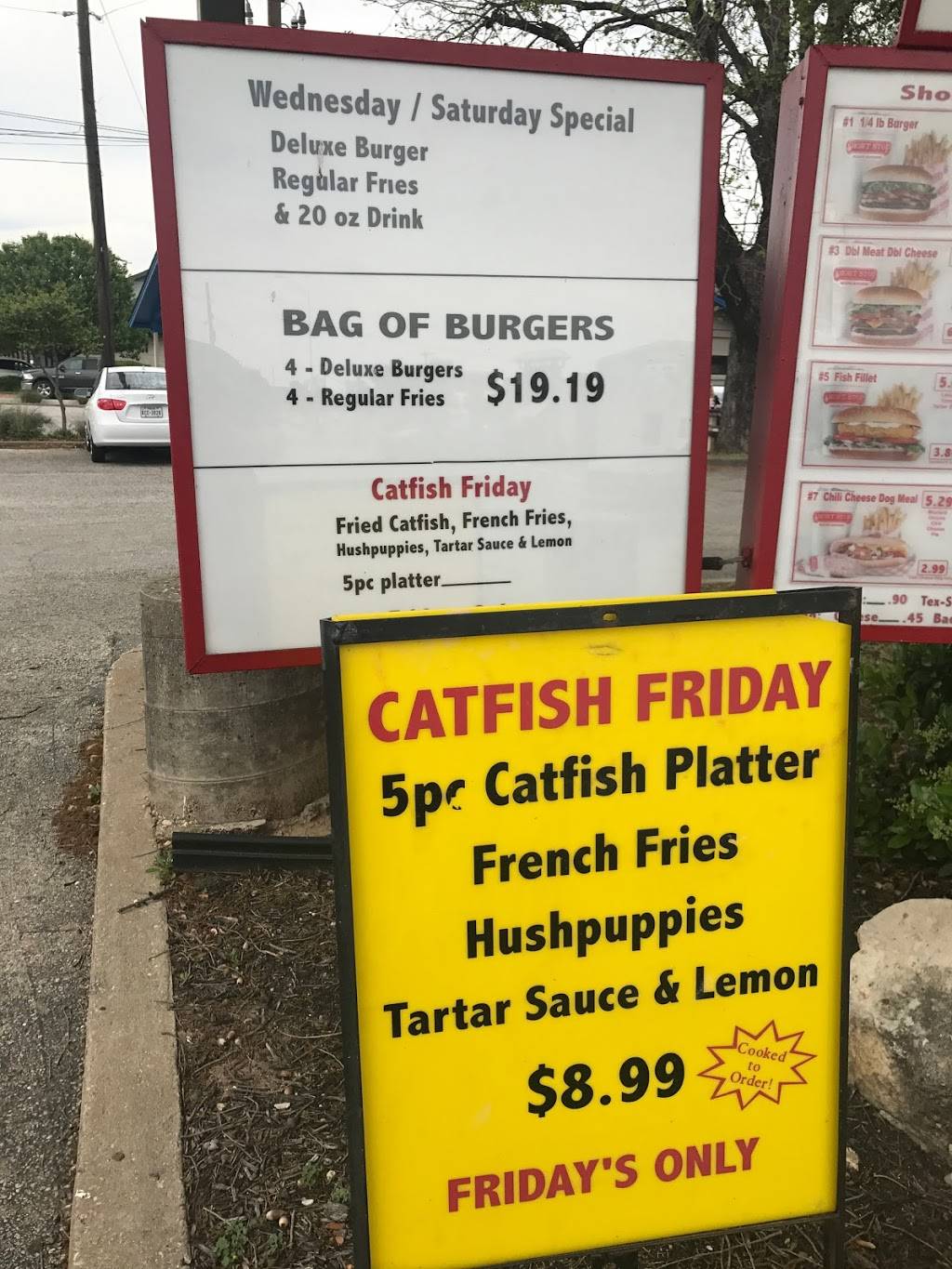 Short Stop Deluxe Burgers | restaurant | 2216, 608 N Bell Blvd, Cedar Park, TX 78613, USA | 5123319452 OR +1 512-331-9452