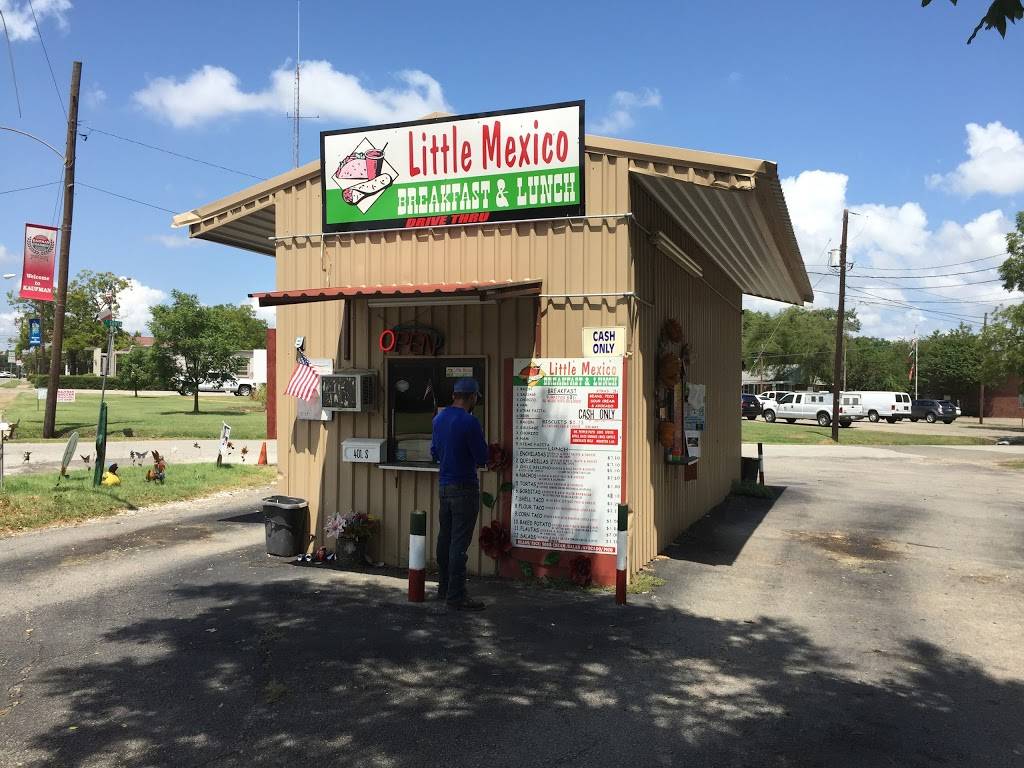 Little Mexico | restaurant | 401 S Washington St, Kaufman, TX 75142, USA | 9729322567 OR +1 972-932-2567