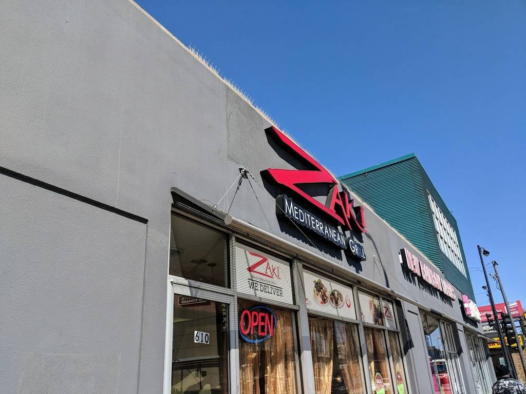 Zaki Mediterranean Grill | restaurant | 610 W Roosevelt Rd, Chicago, IL 60608, USA | 3122358100 OR +1 312-235-8100