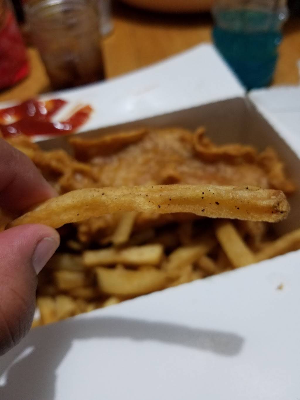 Long John Silvers | restaurant | 15255 Wallisville Rd, Houston, TX 77049, USA | 2814544974 OR +1 281-454-4974