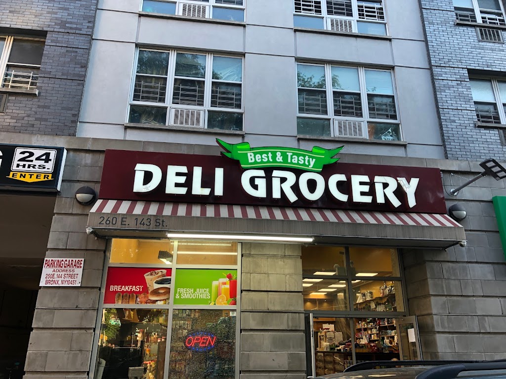 Best & Tasty Deli Grocery + tang & tasty deli grocery | restaurant | 260 E 143rd St, Bronx, NY 10451, USA | 7184028888 OR +1 718-402-8888